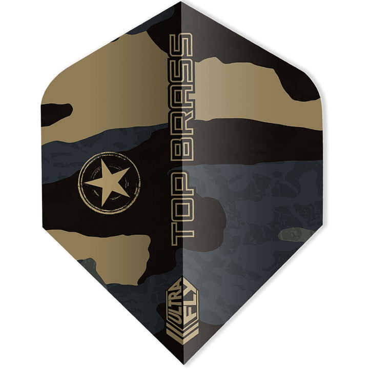 *Unicorn Ultrafly Dart Flights - 100 - Plus Std - Top Brass
