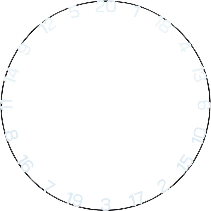 Unicorn Number Ring - for Eclipse Ultra Dartboard - 30% Larger Numbers