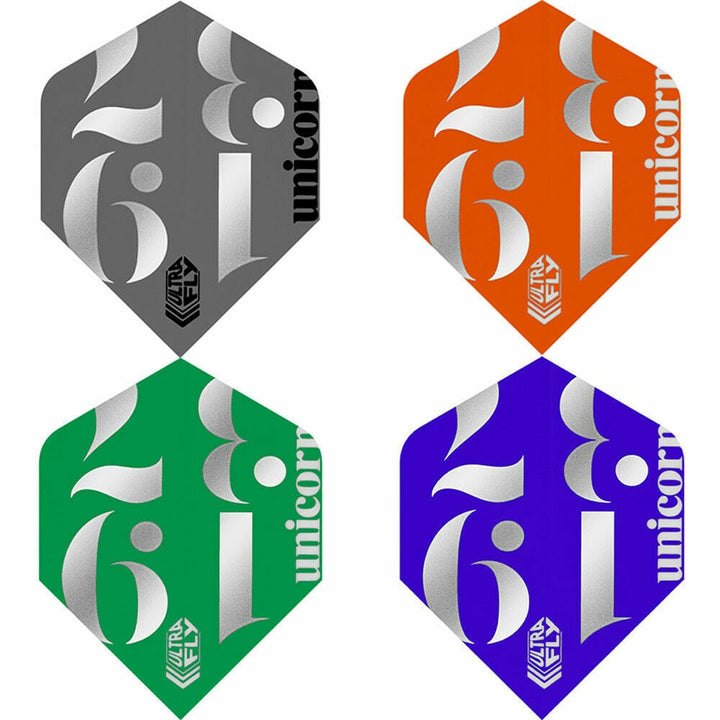 *Unicorn Ultrafly Dart Flights - 100 - Big Wing - Origins
