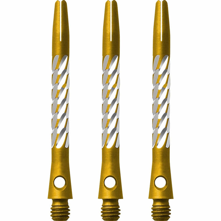 Unicorn Stems - Premier Aluminium Shafts - Gold Medium