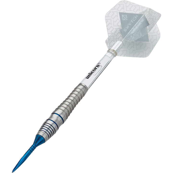 *Unicorn Swytch Darts - Steel and Soft Tip - Reversible Barrels - Blue