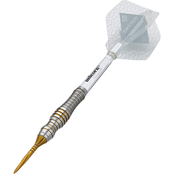 *Unicorn Swytch Darts - Steel and Soft Tip - Reversible Barrels - Gold
