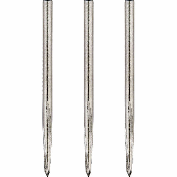 Unicorn Volute Dart Points - Steel Tip - Smooth - Silver 42mm