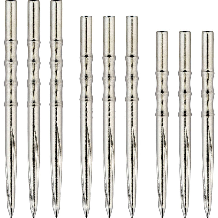 *Unicorn Volute Dart Points - Steel Tip - Scalloped - Silver