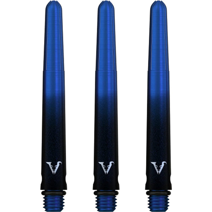 Viper Viperlock Aluminium Dart Shafts - inc O-Rings and Locking Pin - Black & Blue Tweenie